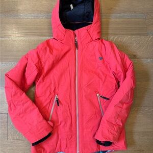 Obermeyer Kids Bright Red Ski Jacket